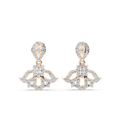 Royal Bloom 925 Silver Earrings