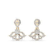 Royal Bloom 925 Silver Earrings