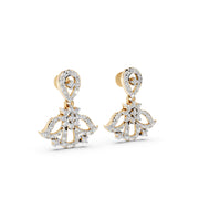 Royal Bloom 925 Silver Earrings