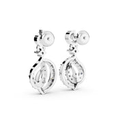 Aarvi Twirl Shine 925 Silver Earrings