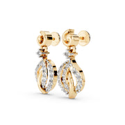 Aarvi Twirl Shine 925 Silver Earrings