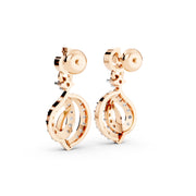 Aarvi Twirl Shine 925 Silver Earrings