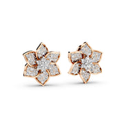 Elara Blossom Sparkle 925 Silver Earrings