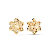 Elara Blossom Sparkle 925 Silver Earrings