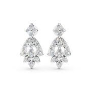 Regal Bloom 925 Silver Earrings