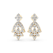 Regal Bloom 925 Silver Earrings