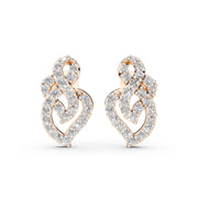 TwirlHeart 925 Silver EarringsTwirlHeart 925 Silver Earrings