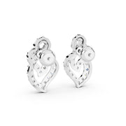 TwirlHeart 925 Silver EarringsTwirlHeart 925 Silver Earrings