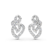 TwirlHeart 925 Silver EarringsTwirlHeart 925 Silver Earrings