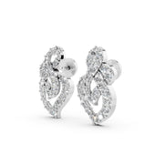 TwirlHeart 925 Silver EarringsTwirlHeart 925 Silver Earrings