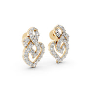 TwirlHeart 925 Silver EarringsTwirlHeart 925 Silver Earrings