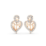 Regal Heartshine 925 Silver Earrings