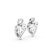 Regal Heartshine 925 Silver Earrings