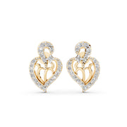 Regal Heartshine 925 Silver Earrings