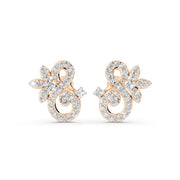 Twirl Bloom 925 Silver Earrings
