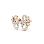 Twirl Bloom 925 Silver Earrings