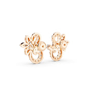 Twirl Bloom 925 Silver Earrings