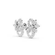 Twirl Bloom 925 Silver Earrings