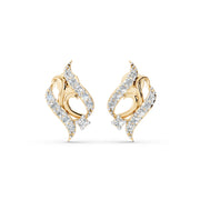 Sparkle Flame 925 Silver Earrings