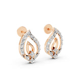 Teardrop Glow 925 Silver Earrings