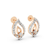 Teardrop Glow 925 Silver Earrings