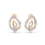Teardrop Glow 925 Silver Earrings