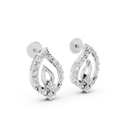Teardrop Glow 925 Silver Earrings
