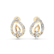 Teardrop Glow 925 Silver Earrings