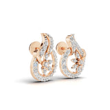 Floral Glow 925 Silver Earrings