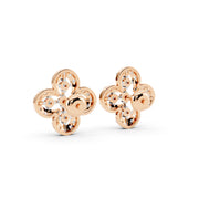 Clover Sparkle 925 Silver Earrings