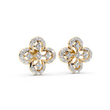 Clover Sparkle 925 Silver Earrings
