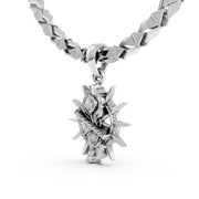 Premium 925 Silver Divine Warrior Pendant