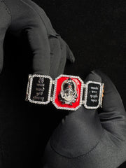 Mahadev Divine Rudraksha 925 Silver Bracelet