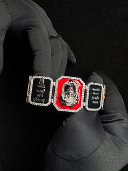 Mahadev Divine Rudraksha 925 Silver Bracelet