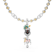 Shreenathji pendent with tulsi para chain