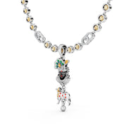 Shreenathji pendent with tulsi para chain