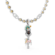 Shreenathji pendent with tulsi para chain