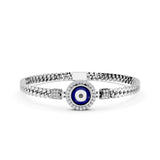 🧿 925 Sterling Silver Evil Eye Bracelet