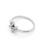 925 Silver Leaf Elegance Ring – By Myra 925 Sterling Silver Jewellery