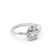 925 Silver Starburst Ring