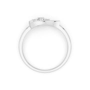 925 Silver Infinity Floral Ring – By Myra 925 Sterling Silver Jewellery