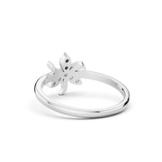 925 Silver Leaf Elegance Ring – By Myra 925 Sterling Silver Jewellery