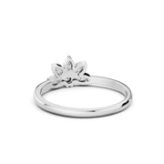 925 Silver Petal Blossom Ring – By Myra 925 Sterling Silver Jewellery