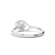 925 Silver Infinity Floral Ring – By Myra 925 Sterling Silver Jewellery